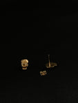 memento mori gold studs