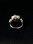 Gaetano Chiavetta enamel and skull ring