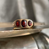 garnet flushmount ring