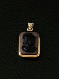 memento mori skeleton centurion pendant