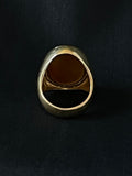 carnelian intaglio ring