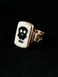 memento mori trefoil ring