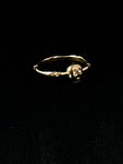 memento mori skull and bones ring