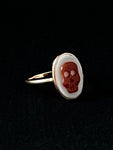 memento mori simple ring