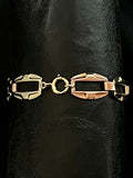 oblong link bracelet