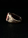 memento mori pronged ring