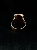 memento mori trefoil ring