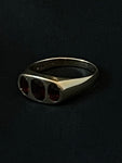 garnet flushmount ring