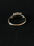 yellow and white gold diamond duette ring