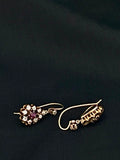 gold ruby diamond pear drops