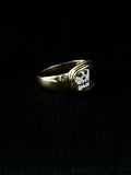 memento mori crystal ring