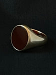 large carnelian signet ring