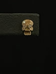 memento mori gold studs