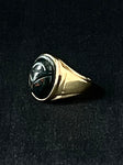 bloodstone scarab ring