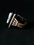 memento mori infinity ring