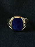 lapis signet ring