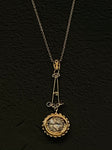 memento mori linear pendant