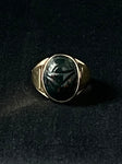 bloodstone scarab ring