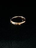 memento mori gold skeleton band