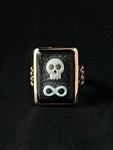 memento mori infinity ring