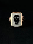 memento mori trefoil ring