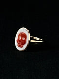 memento mori simple ring