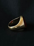 large carnelian signet ring