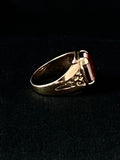 memento mori pronged ring