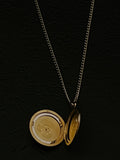 memento mori monogram locket