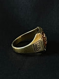 crown & star signet ring