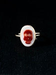 memento mori simple ring