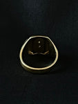 crown & star signet ring