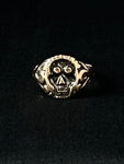 memento mori swirly ring